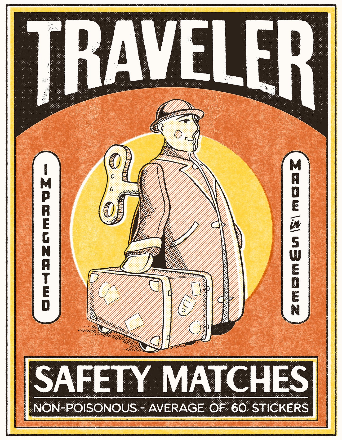 The Traveler Art Print