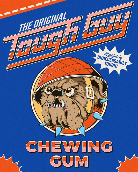 Tough Guy Chewing Gum