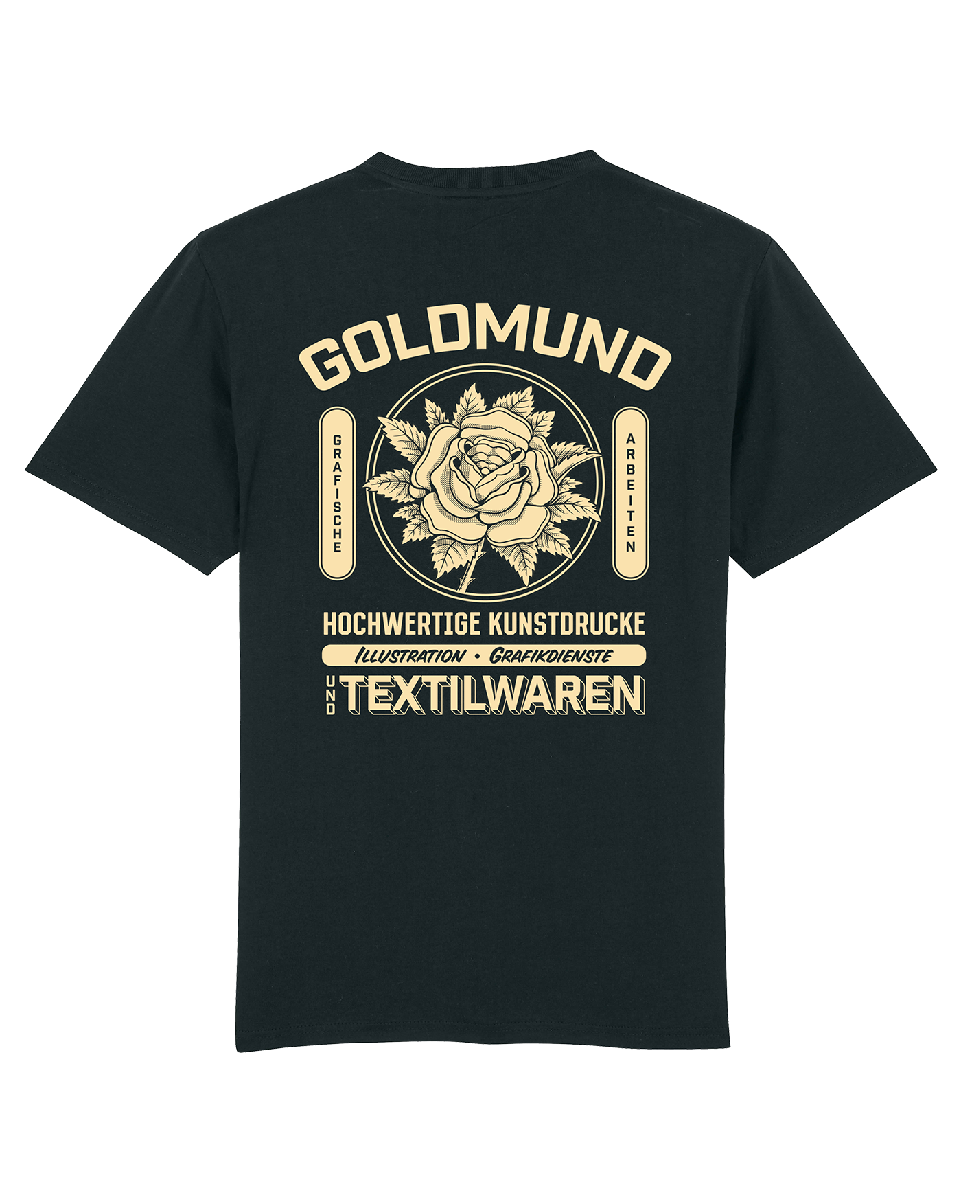 Goldmund Rose (Black/Cream)