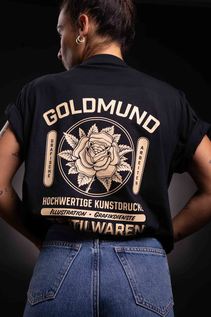 Goldmund Rose (Black/Cream)